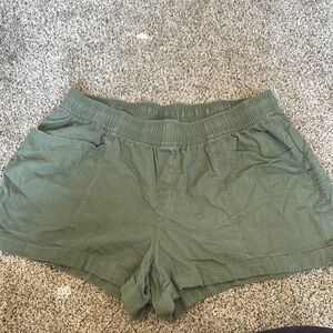 Women's Green Shorts